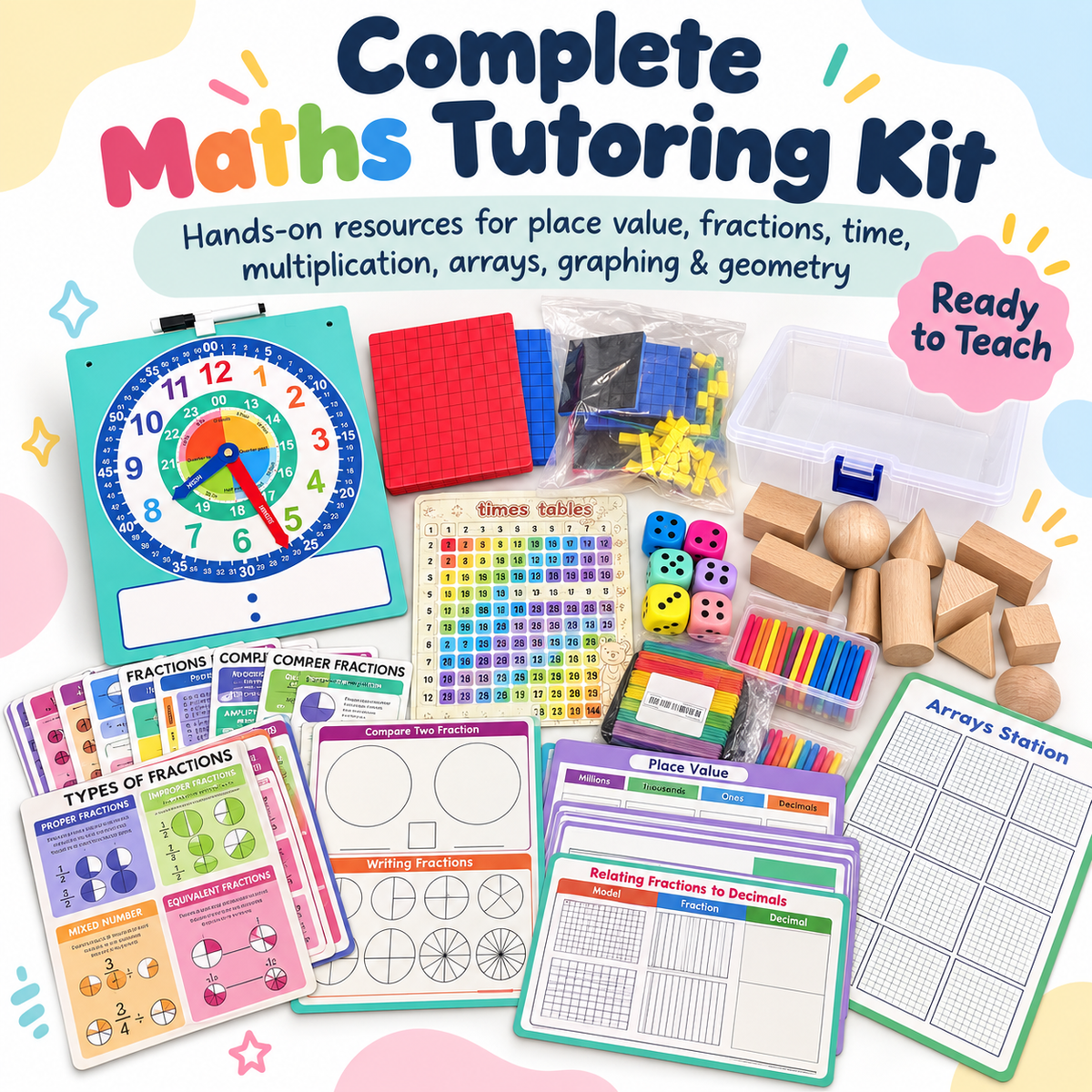 Complete tutor / ready to teach maths kit