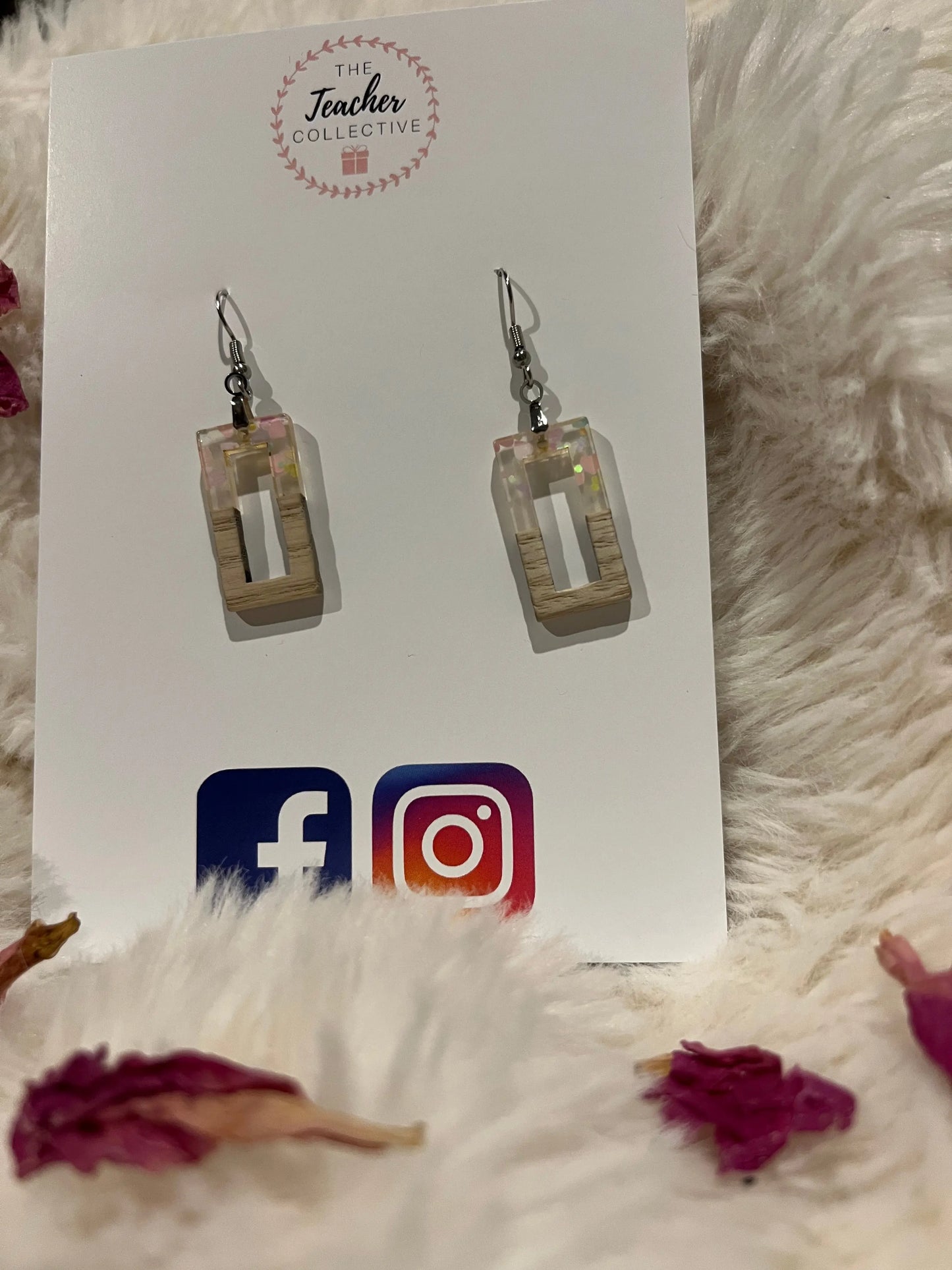 Wooden / Acrylic Earrings