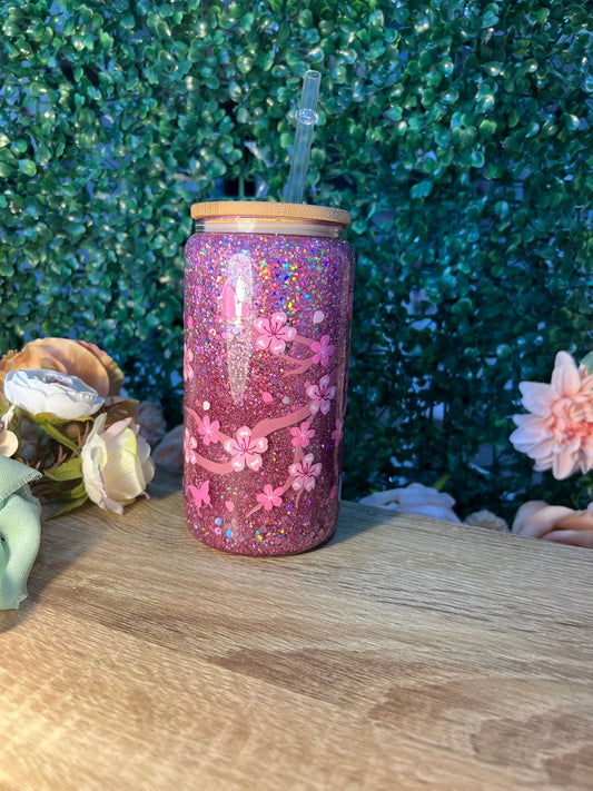 Glass snow globe tumbler The Teacher Collective