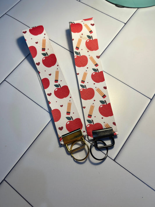 Flaux leather wristlet The Teacher Collective