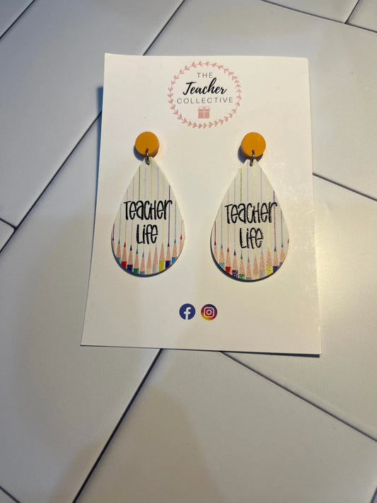 Teacher earrings The Teacher Collective