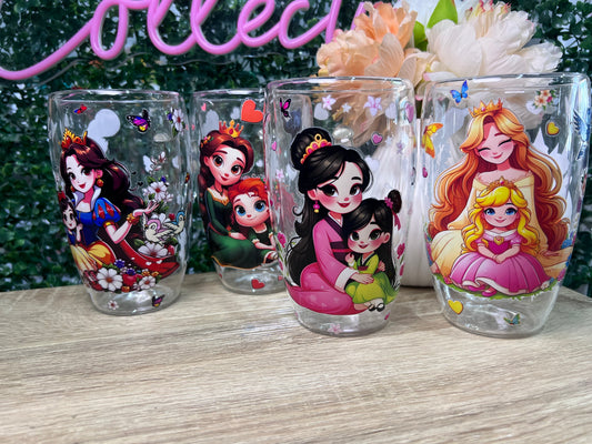 Princess Double wall coffee mug set