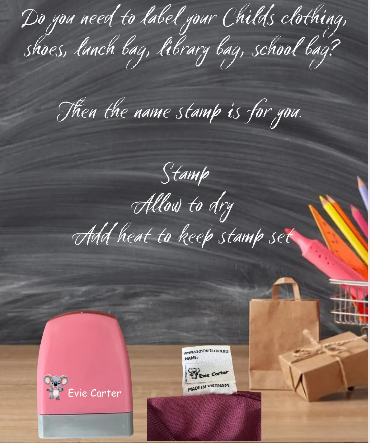 Name Stamp The Teacher Collective