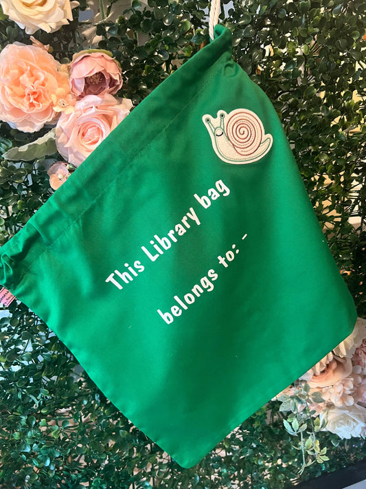 Draw string library bag The Teacher Collective