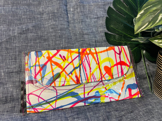 Small canvas clutch Simply Cuteness - Jewellery & Clutches