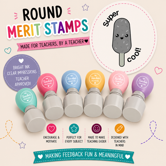 Custom teacher stamp - Popsicle stamp 5