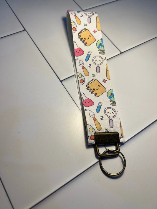 Flaux leather wristlet The Teacher Collective