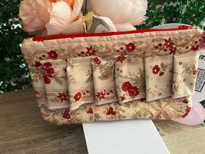 Elizabeth Handmade Fabric Clutch /Australian Made