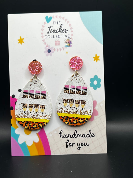 Educator earrings