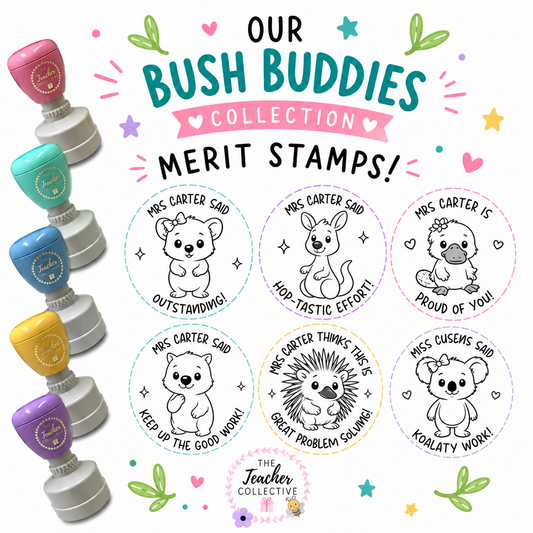 Bush buddies - stamp collection
