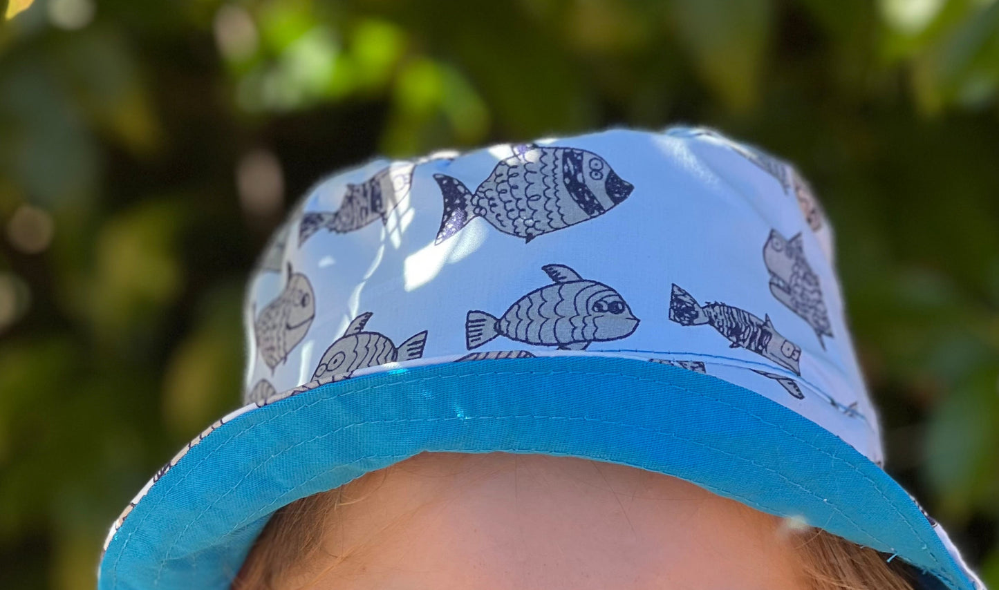 Fabric bucket hat