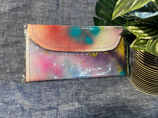 Small canvas clutch Simply Cuteness - Jewellery & Clutches