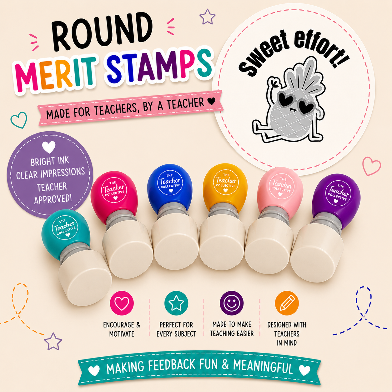Sweet effort stamp