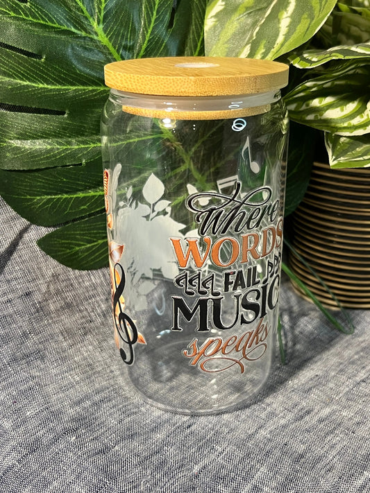 Clear glass Libby