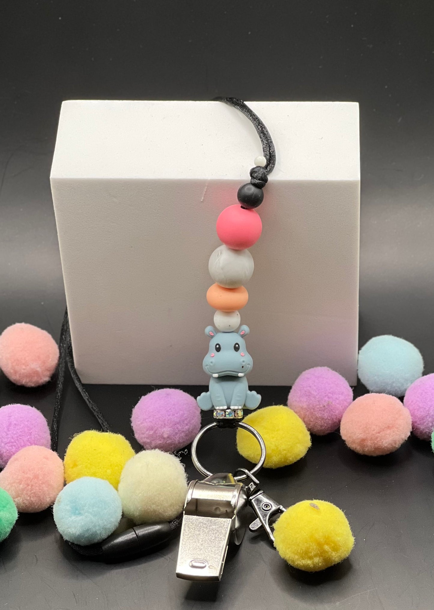 Whistle lanyard - Hippo