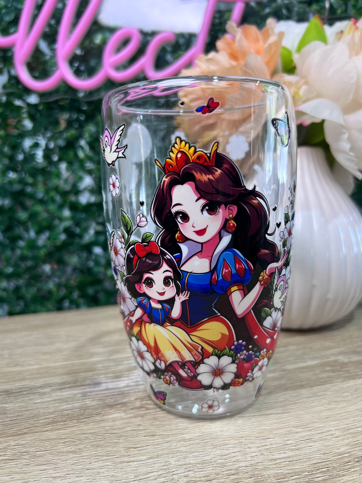 Princess Double wall coffee mug set