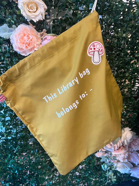 Draw string library bag The Teacher Collective