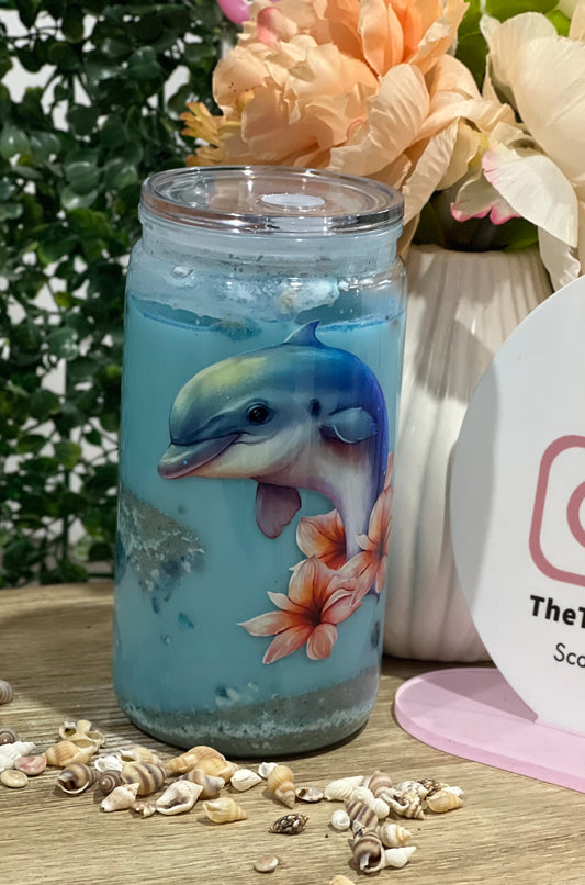 Seaside tumbler - dolphin 2