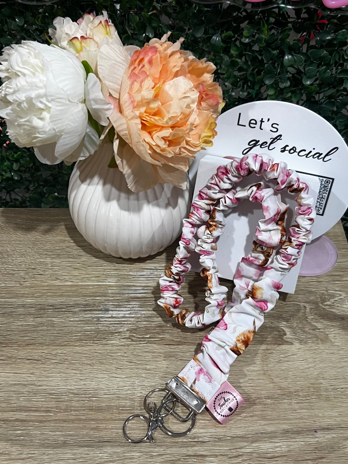 Scrunchie lanyard