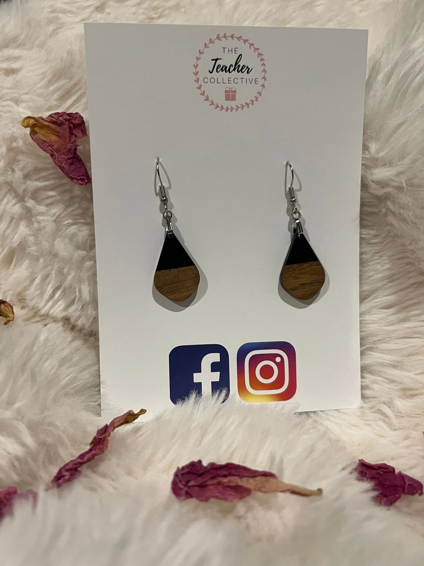 Wooden / Acrylic Earrings