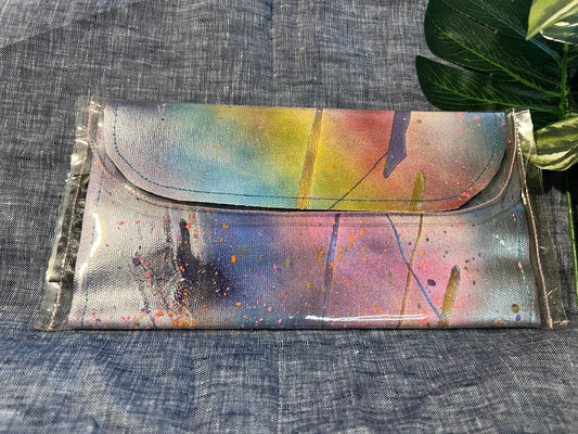 Small canvas clutch Simply Cuteness - Jewellery & Clutches