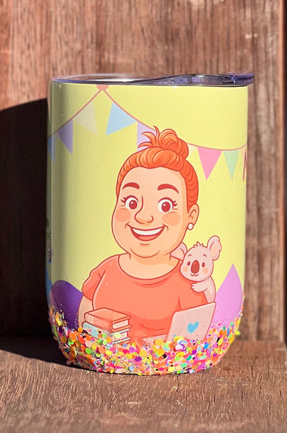 Unique custom-designed coffee mug