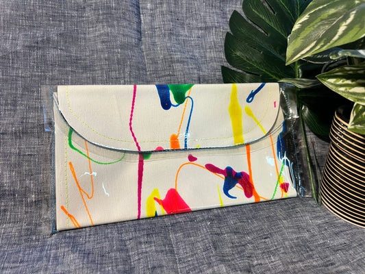 Small canvas clutch Simply Cuteness - Jewellery & Clutches