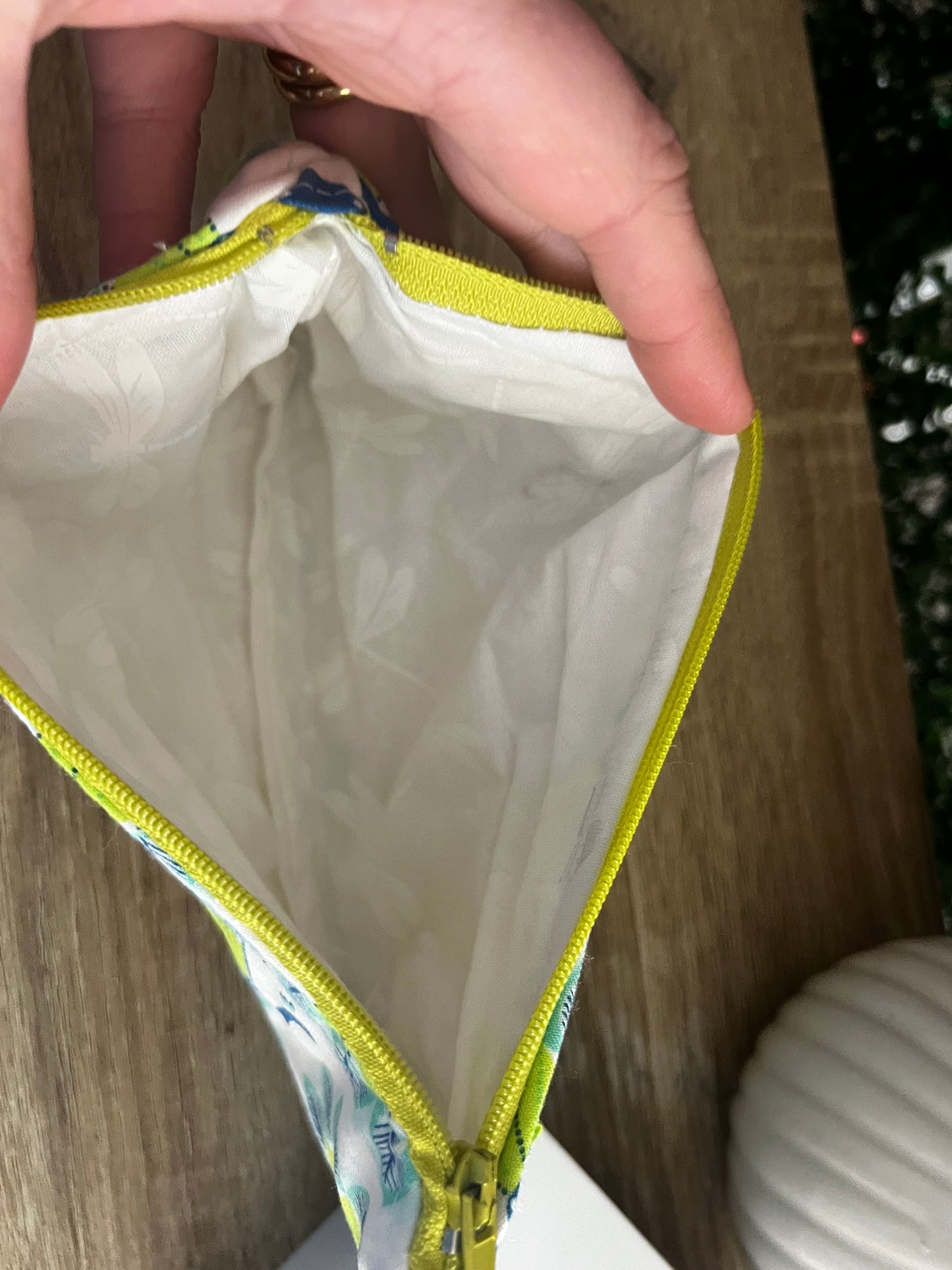 Olivia Handmade Fabric Clutch /Australian Made