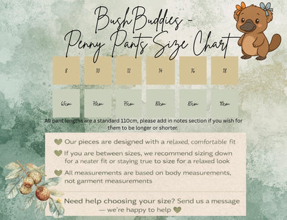 The Bush Buddies Collection - Penny Teacher Pants
