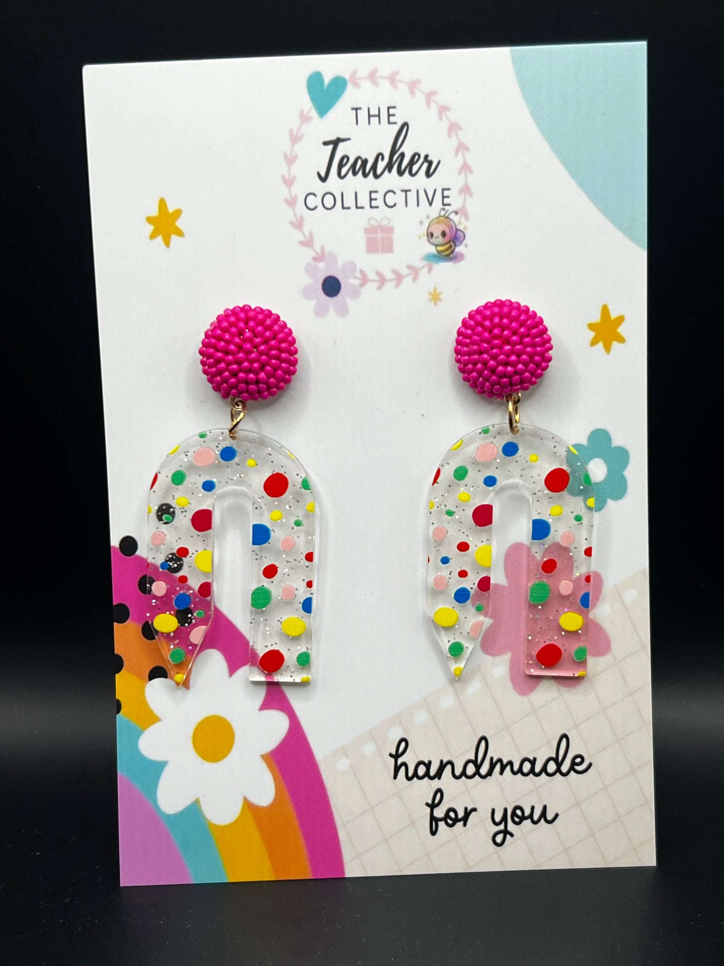 Educator earrings