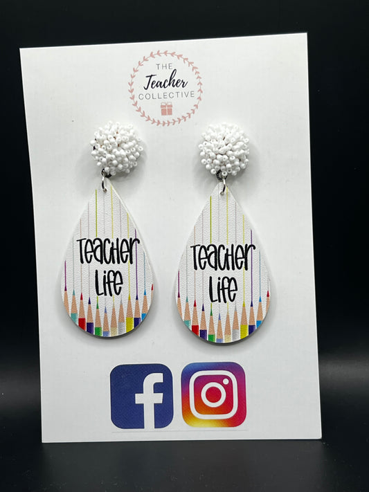 Educator earrings