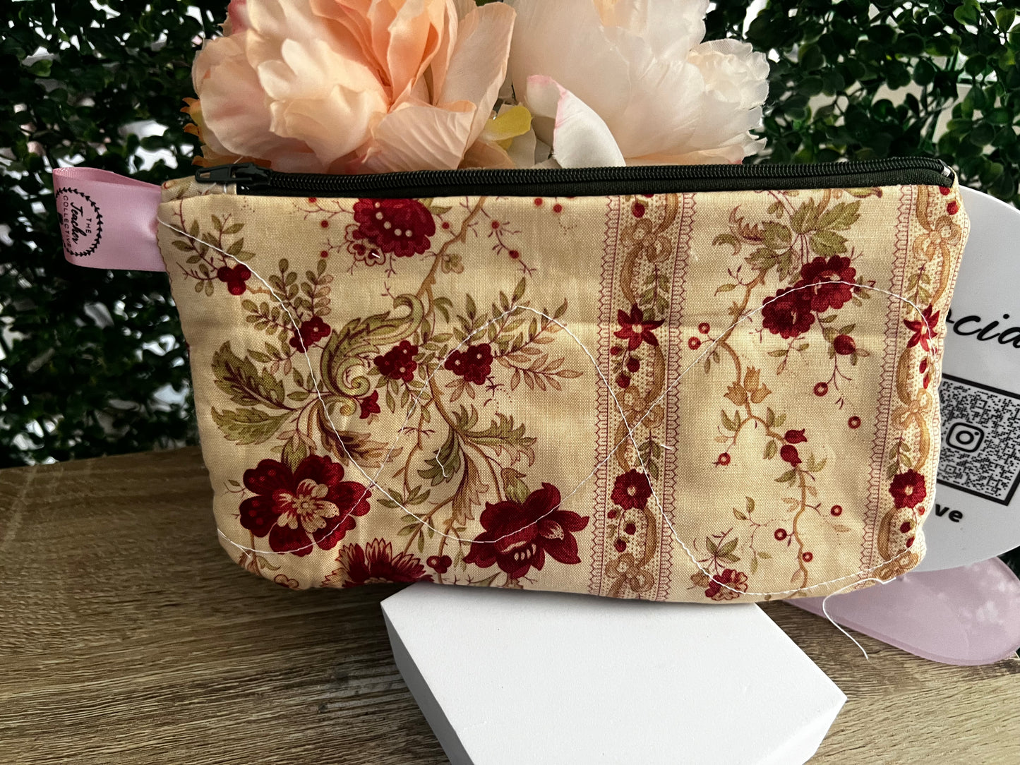Ella Handmade Fabric Clutch /Australian Made