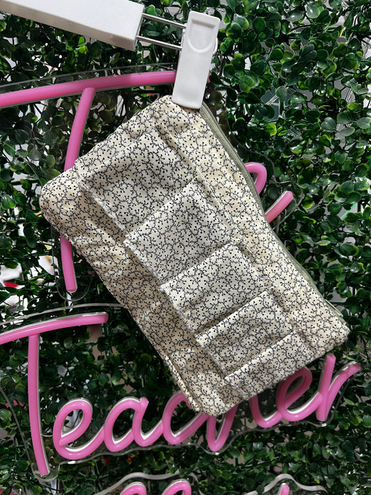 Ruby Handmade Fabric Clutch /Australian Made