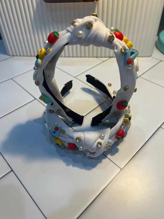 White Teacher Headband The Teacher Collective