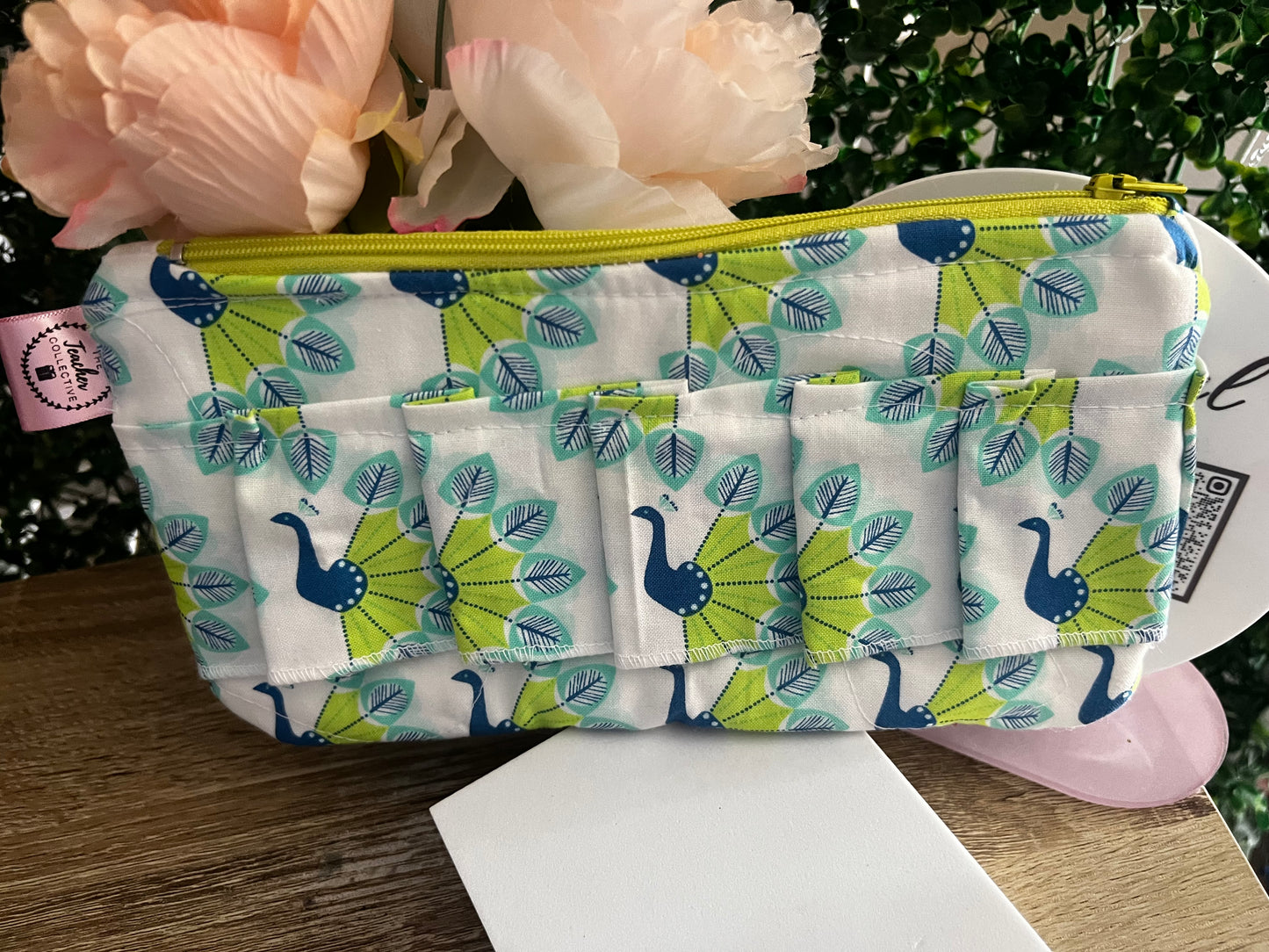 Olivia Handmade Fabric Clutch /Australian Made