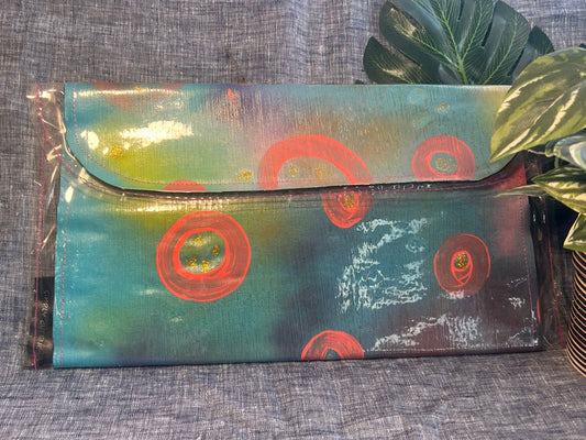 Large hand painted clutch bag Simply Cuteness - Jewellery & Clutches
