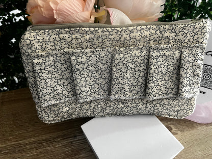 Ruby Handmade Fabric Clutch /Australian Made