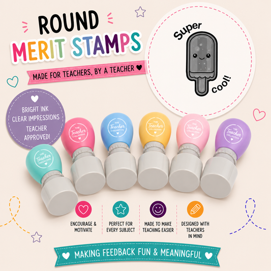 Custom teacher stamps - Popsicle stamp 1