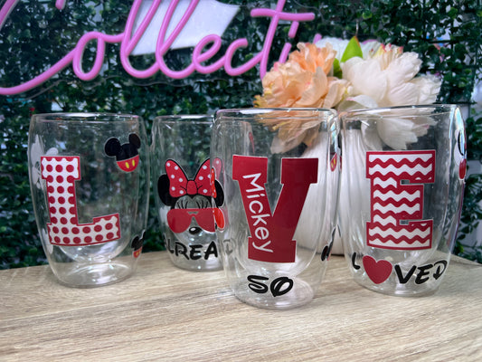 Double wall coffee mug set