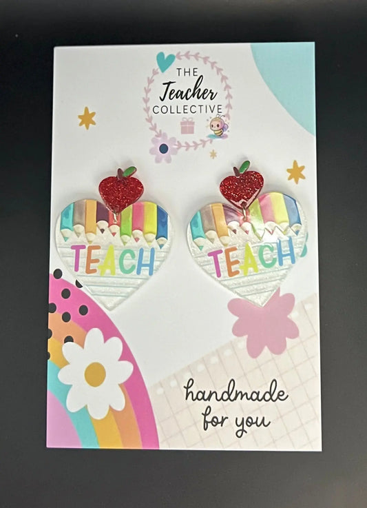 Educator earrings The Teacher Collective