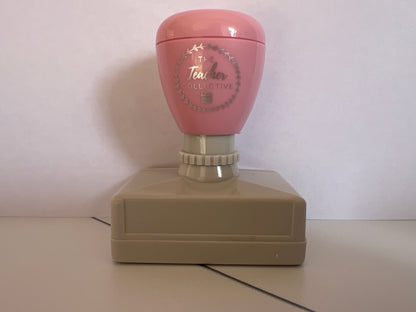 Analogue / Digital Clock Stamp